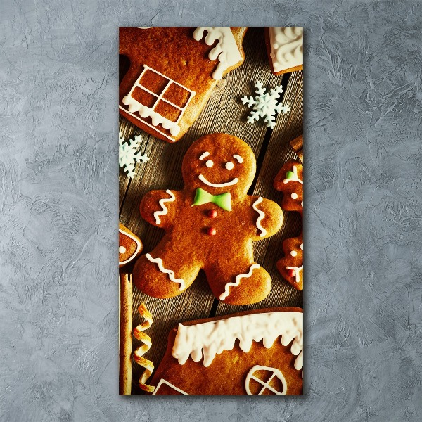Impresión en metacrilato de alta calidad vertical Galletas de jengibre