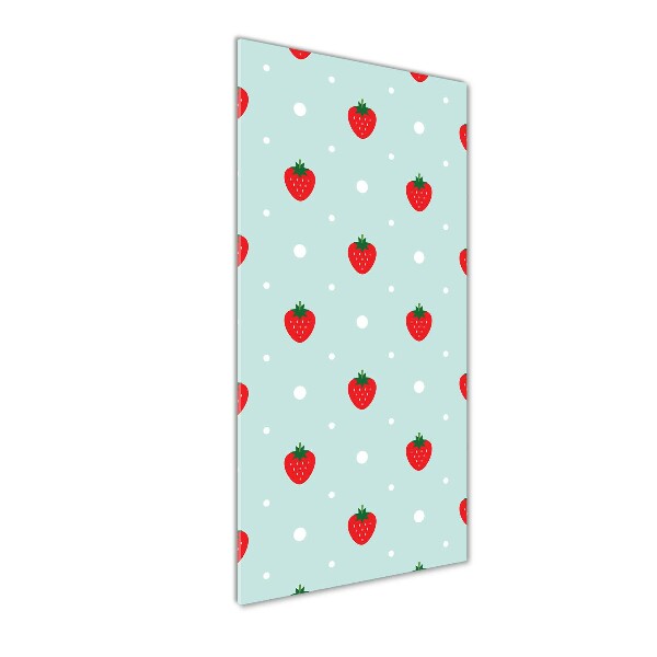 Cuadro de metacrilato vertical fresas