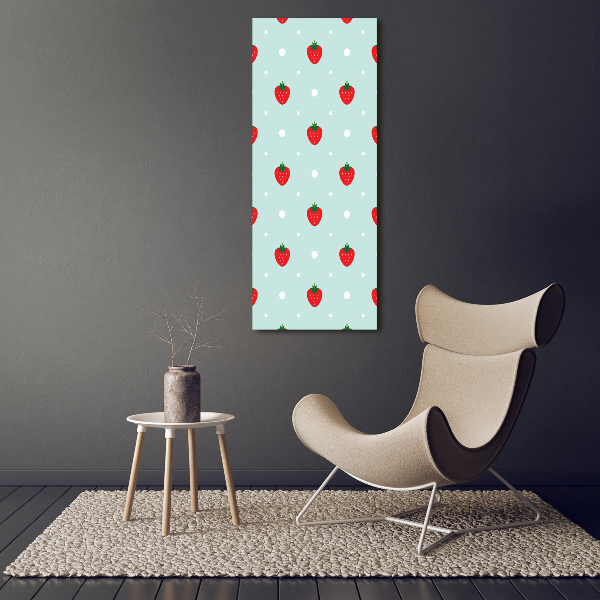 Cuadro de metacrilato vertical fresas