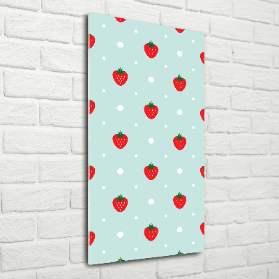 Cuadro de metacrilato vertical fresas