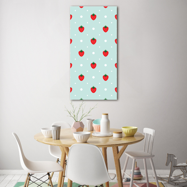 Cuadro de metacrilato vertical fresas