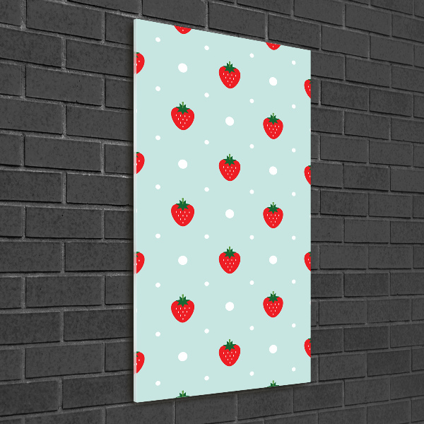 Cuadro de metacrilato vertical fresas