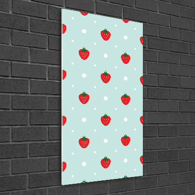 Cuadro de metacrilato vertical fresas