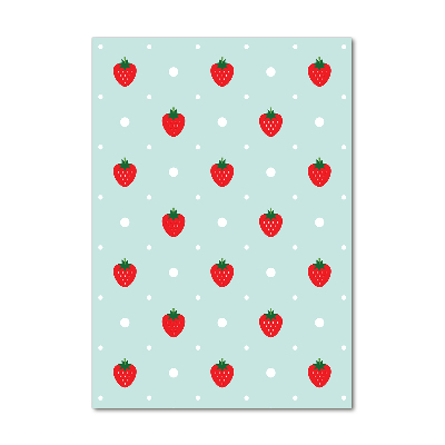 Cuadro de metacrilato vertical fresas