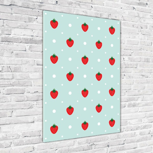 Cuadro de metacrilato vertical fresas