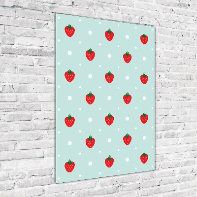 Cuadro de metacrilato vertical fresas