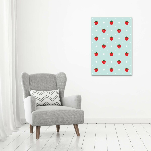 Cuadro de metacrilato vertical fresas