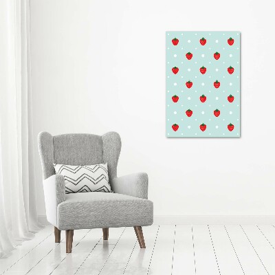Cuadro de metacrilato vertical fresas