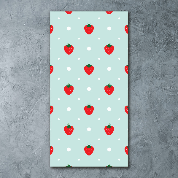 Cuadro de metacrilato vertical fresas