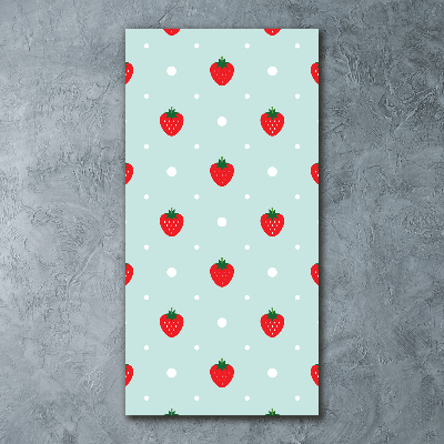 Cuadro de metacrilato vertical fresas