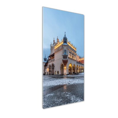 Cuadro decorativo en acrílico brillante vertical Cracovia, Polonia