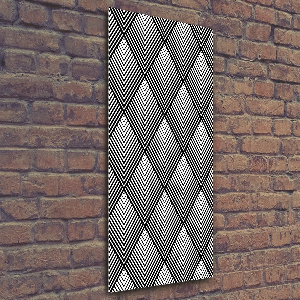 Foto obraz akryl pionowy Geometryczne tło