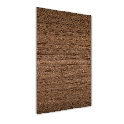 Impresión en metacrilato de alta calidad vertical Fondo de madera