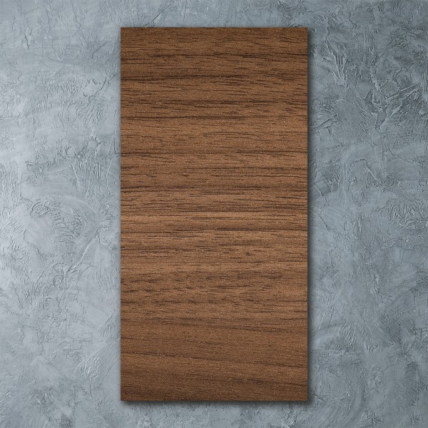 Impresión en metacrilato de alta calidad vertical Fondo de madera