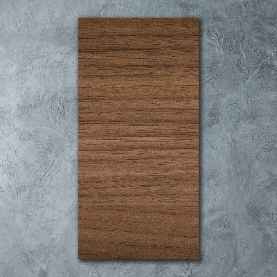 Impresión en metacrilato de alta calidad vertical Fondo de madera