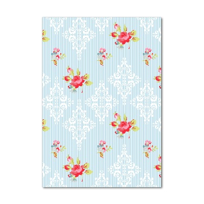 Cuadro de metacrilato vertical Rosas