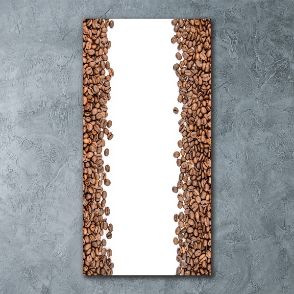 Impresión en metacrilato de alta calidad vertical Granos de café