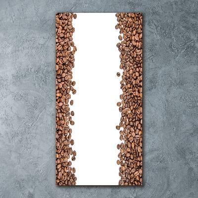 Impresión en metacrilato de alta calidad vertical Granos de café