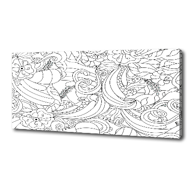 Foto en lienzo con acabado profesional horizontal Adornos