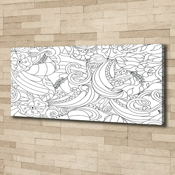 Foto en lienzo con acabado profesional horizontal Adornos