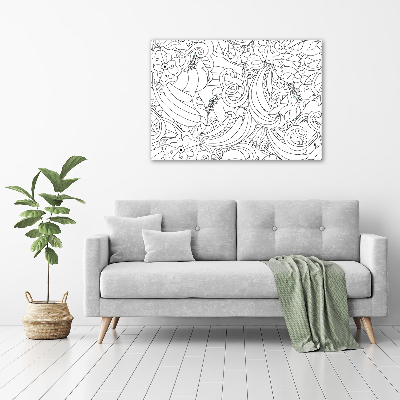 Foto en lienzo con acabado profesional horizontal Adornos