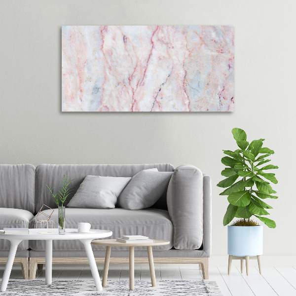 Foto en lienzo con acabado profesional horizontal Mármol
