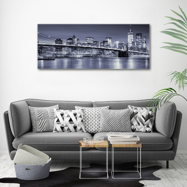 Cuadro canvas con impresión uv duradera horizontal Manhattan Nueva York