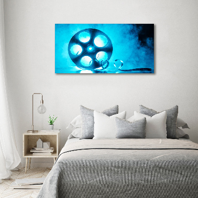 Foto en lienzo con acabado profesional horizontal Rollo de película