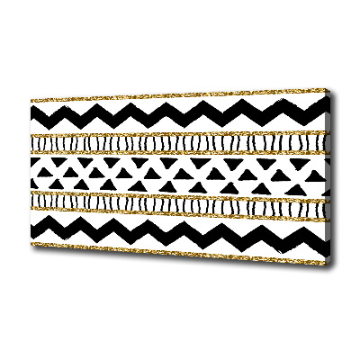 Cuadro canvas con impresión uv duradera horizontal origen étnico