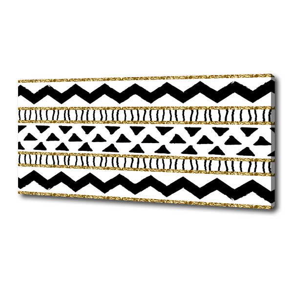 Cuadro canvas con impresión uv duradera horizontal origen étnico