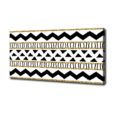 Cuadro canvas con impresión uv duradera horizontal origen étnico