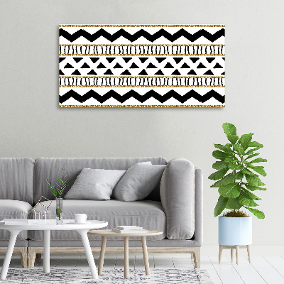 Cuadro canvas con impresión uv duradera horizontal origen étnico