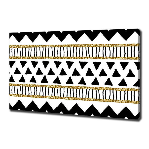 Cuadro canvas con impresión uv duradera horizontal origen étnico