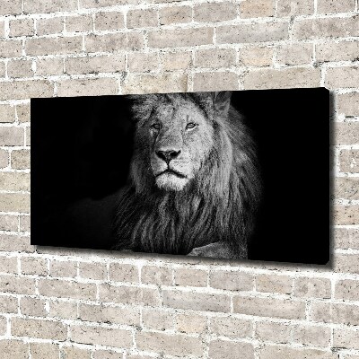 Cuadro canvas moderno de gran formato horizontal León