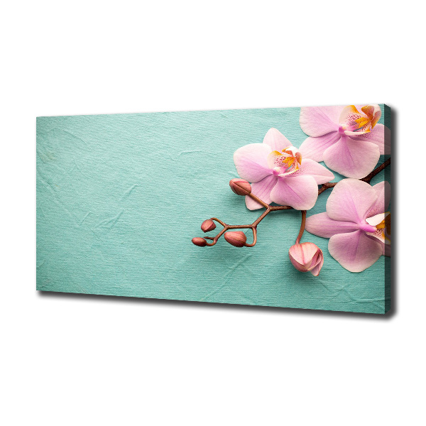 Fotocuadro en lienzo de alta calidad horizontal Orquídea