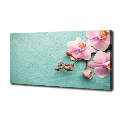 Fotocuadro en lienzo de alta calidad horizontal Orquídea