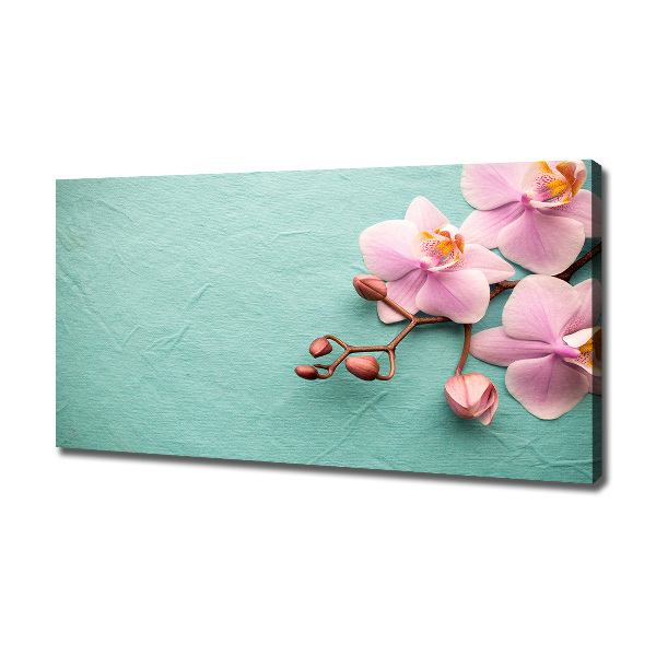 Fotocuadro en lienzo de alta calidad horizontal Orquídea