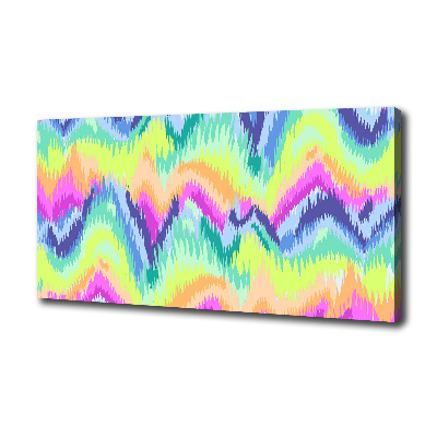 Cuadro canvas moderno de gran formato horizontal Fondo de arcoíris