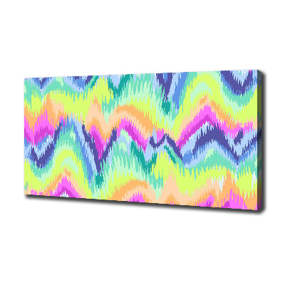 Cuadro canvas moderno de gran formato horizontal Fondo de arcoíris