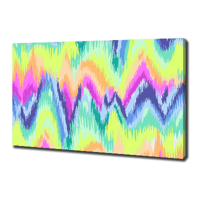Cuadro canvas moderno de gran formato horizontal Fondo de arcoíris