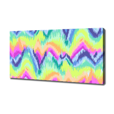 Cuadro canvas moderno de gran formato horizontal Fondo de arcoíris