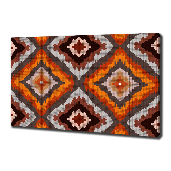 Foto en lienzo con acabado profesional horizontal Fondo retro