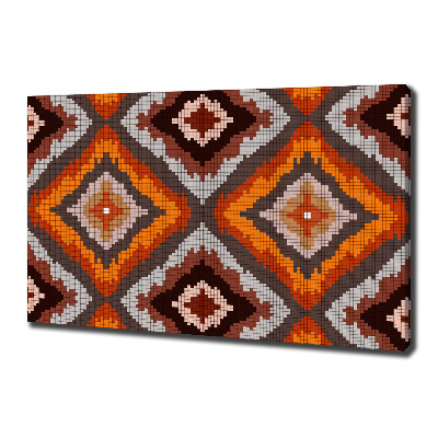 Foto en lienzo con acabado profesional horizontal Fondo retro