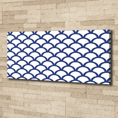 Cuadro canvas con impresión uv duradera horizontal Antecedentes marítimos