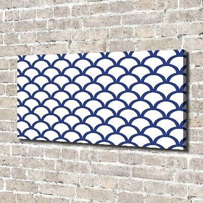 Cuadro canvas con impresión uv duradera horizontal Antecedentes marítimos