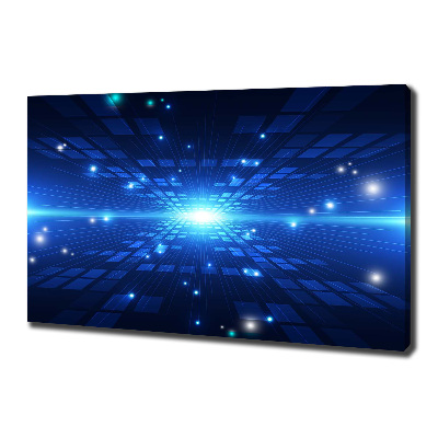 Cuadro canvas con impresión uv duradera horizontal Fondo 3D