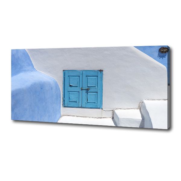 Foto en lienzo con acabado profesional horizontal Santorini, Grecia
