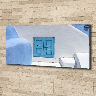 Foto en lienzo con acabado profesional horizontal Santorini, Grecia