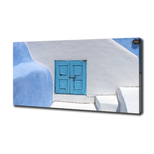 Foto en lienzo con acabado profesional horizontal Santorini, Grecia