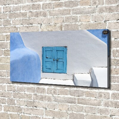 Foto en lienzo con acabado profesional horizontal Santorini, Grecia